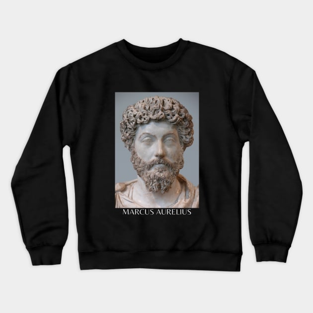 Marcus Aurelius Crewneck Sweatshirt by lukelux